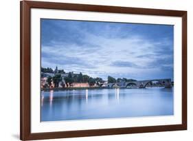 The Pont d'Avignon at dawn, Avignon, Vaucluse, Provence, France, Europe-Julian Elliott-Framed Photographic Print