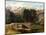 The Pont De Fleurie, Switzerland, 1873-Gustave Courbet-Mounted Giclee Print