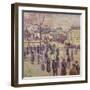 The Pont De L'Archeveche, 1897-Maximilien Luce-Framed Giclee Print