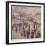 The Pont De L'Archeveche, 1897-Maximilien Luce-Framed Giclee Print