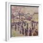 The Pont De L'Archeveche, 1897-Maximilien Luce-Framed Giclee Print