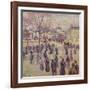 The Pont De L'Archeveche, 1897-Maximilien Luce-Framed Giclee Print