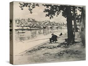 'The Pont de l'Archeveche', 1915-Eugene Bejot-Stretched Canvas
