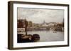 The Pont De L'Estacade, Paris-Stanislas Victor Edouard Lepine-Framed Giclee Print