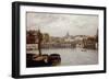 The Pont De L'Estacade, Paris-Stanislas Victor Edouard Lepine-Framed Giclee Print