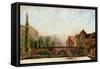The Pont De Nahin at Ornans, circa 1837-Gustave Courbet-Framed Stretched Canvas
