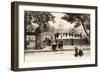 The Pont Des Arts and the Institut De France, Paris, 1900-null-Framed Giclee Print