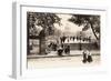 The Pont Des Arts and the Institut De France, Paris, 1900-null-Framed Giclee Print