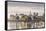 The Pont Des Arts with Ile De La Cite in the Background, Paris, France, Europe-Julian Elliott-Framed Stretched Canvas