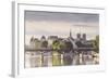 The Pont Des Arts with Ile De La Cite in the Background, Paris, France, Europe-Julian Elliott-Framed Photographic Print