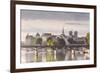 The Pont Des Arts with Ile De La Cite in the Background, Paris, France, Europe-Julian Elliott-Framed Photographic Print