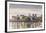 The Pont Des Arts with Ile De La Cite in the Background, Paris, France, Europe-Julian Elliott-Framed Photographic Print