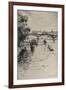 The Pont Du Carrousel, 1915-Frank Milton Armington-Framed Giclee Print