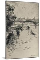 The Pont Du Carrousel, 1915-Frank Milton Armington-Mounted Giclee Print