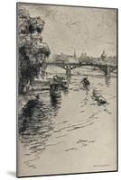 The Pont Du Carrousel, 1915-Frank Milton Armington-Mounted Giclee Print