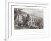 The Pont Du Gard, Near Nismes-Thomas Allom-Framed Giclee Print