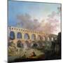 The Pont Du Gard, Nimes, circa 1786-Hubert Robert-Mounted Giclee Print