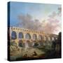The Pont Du Gard, Nimes, circa 1786-Hubert Robert-Stretched Canvas