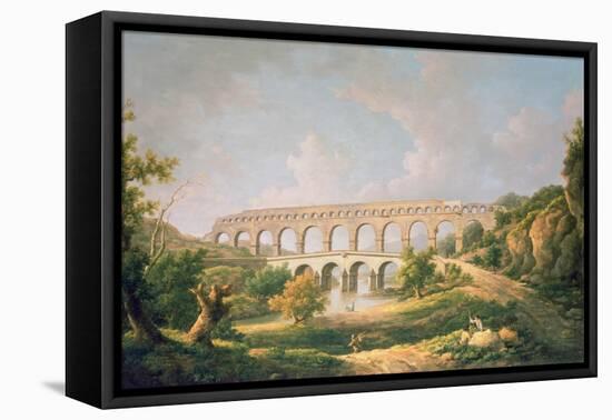 The Pont Du Gard, Nimes-William Marlow-Framed Stretched Canvas
