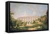 The Pont Du Gard, Nimes-William Marlow-Framed Stretched Canvas