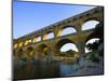 The Pont du Gard Roman Aquaduct Over the Gard River, Avignon, France-Jim Zuckerman-Mounted Photographic Print