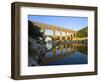 The Pont du Gard Roman Aquaduct Over the Gard River, Avignon, France-Jim Zuckerman-Framed Photographic Print