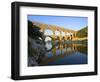 The Pont du Gard Roman Aquaduct Over the Gard River, Avignon, France-Jim Zuckerman-Framed Photographic Print