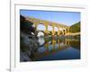 The Pont du Gard Roman Aquaduct Over the Gard River, Avignon, France-Jim Zuckerman-Framed Photographic Print