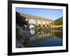 The Pont du Gard Roman Aquaduct Over the Gard River, Avignon, France-Jim Zuckerman-Framed Photographic Print