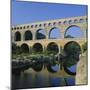 The Pont Du Gard, Roman Aqueduct, Gard Near Nimes, Languedoc, France, Europe-Ruth Tomlinson-Mounted Photographic Print