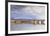 The Pont Jacques-Gabriel across the River Loire in Blois, Loir-et-Cher, Centre-Val de Loire, France-Julian Elliott-Framed Photographic Print