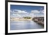 The Pont Jacques Gabriel in Blois, Loir-et-Cher, Centre-Val de Loire, France, Europe-Julian Elliott-Framed Photographic Print