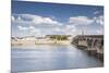 The Pont Jacques Gabriel in Blois, Loir-et-Cher, Centre-Val de Loire, France, Europe-Julian Elliott-Mounted Photographic Print