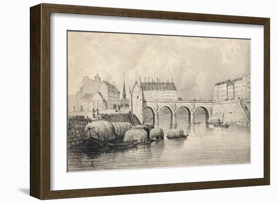 The Pont Marie, 1915-Pernot-Framed Giclee Print