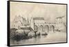 The Pont Marie, 1915-Pernot-Framed Stretched Canvas