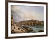 The Pont Neuf 1832-Giuseppe Canella-Framed Giclee Print