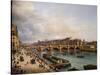 The Pont Neuf 1832-Giuseppe Canella-Stretched Canvas