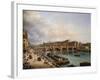 The Pont Neuf 1832-Giuseppe Canella-Framed Giclee Print