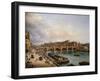 The Pont Neuf 1832-Giuseppe Canella-Framed Giclee Print