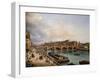 The Pont Neuf 1832-Giuseppe Canella-Framed Giclee Print