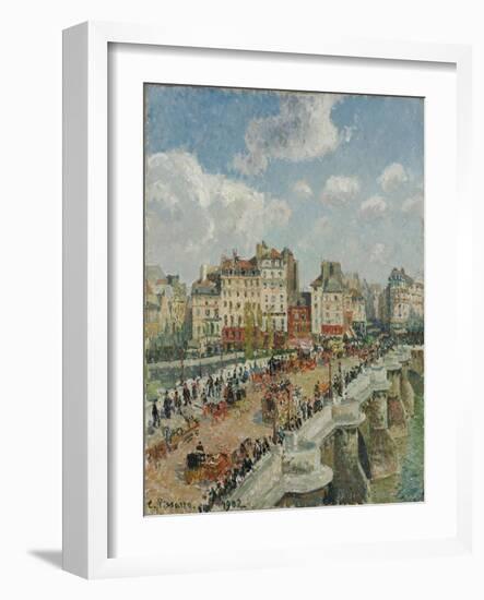 The Pont-Neuf, 1902-Camille Pissarro-Framed Giclee Print