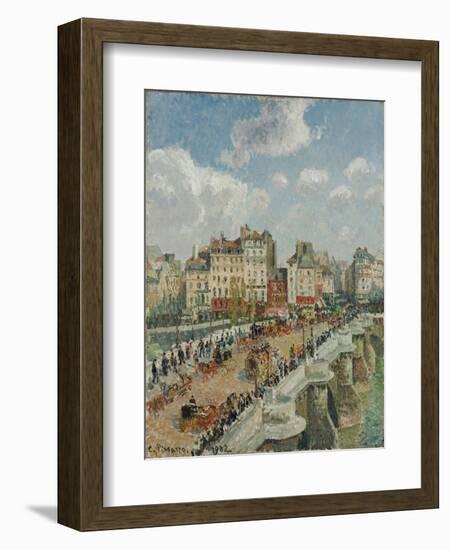 The Pont-Neuf, 1902-Camille Pissarro-Framed Giclee Print