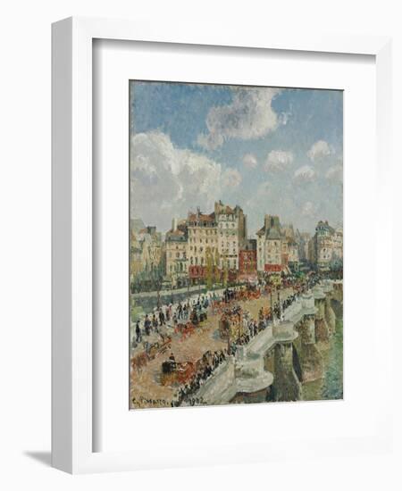 The Pont-Neuf, 1902-Camille Pissarro-Framed Giclee Print