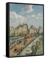 The Pont-Neuf, 1902-Camille Pissarro-Framed Stretched Canvas