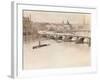 The Pont Neuf, 1915-Eugene Bejot-Framed Giclee Print