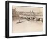 The Pont Neuf, 1915-Eugene Bejot-Framed Giclee Print