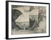 The Pont Neuf, 1915-William A Levy-Framed Giclee Print