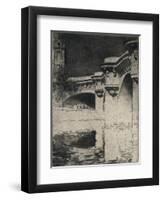 The Pont Neuf, 1915-Roi Partridge-Framed Premium Giclee Print