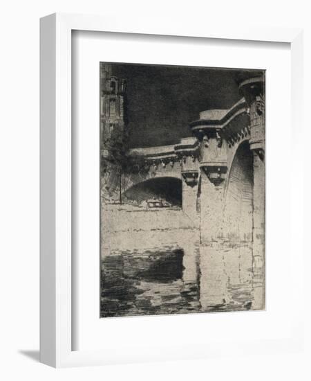 The Pont Neuf, 1915-Roi Partridge-Framed Giclee Print