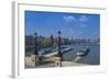 The Pont Neuf And Seine River-Cora Niele-Framed Giclee Print